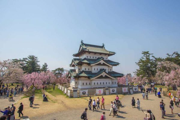 Hirosaki Castle -Japan school trips