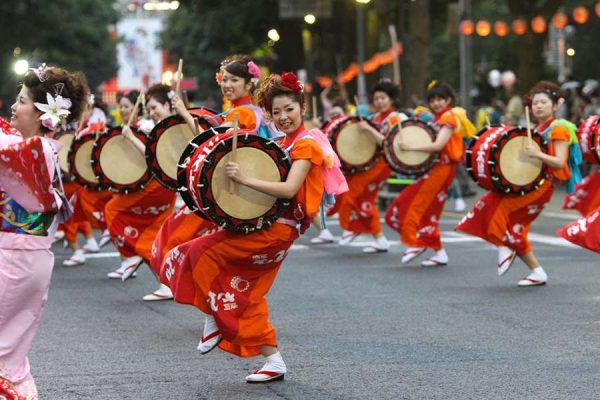 Sansa Festival in Morioka-Japan school tours