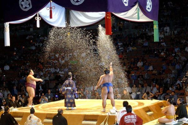 Sumo show -Japan school tours