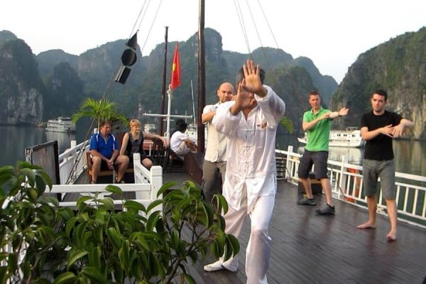 Tai Chi Excercise - Vietnam School Trip