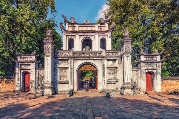 Temple of Literature- Vietnam school trip